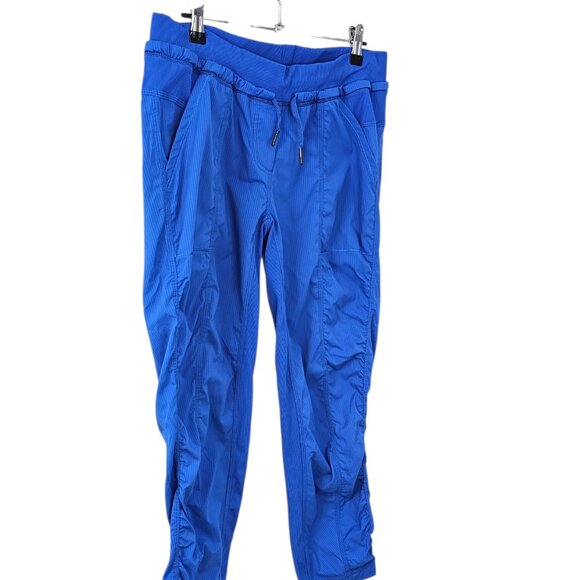 Lululemon Street To Studio Pant, Blue, Pull On, Unlined, Womens, Ankle  Size 12 - Picture 2 of 7